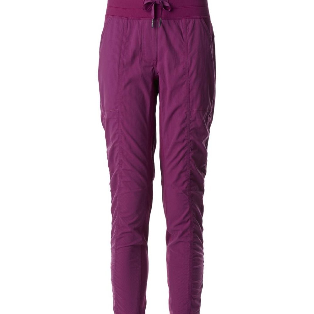 Women's Magenta Active Stretch Jogger Pants
